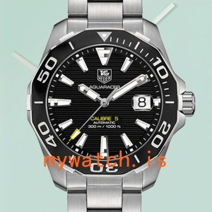 Tag Heuer Aquaracer 43mm Men WAY211A.BA0928 Automatic: Genuine vs. Replica