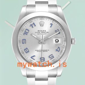 Rolex Datejust 41mm Mens 116300 Blue Dial Silver-tone: A Timeless Masterpiece