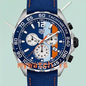 Tag Heuer Formula 1 Mens 43mm CAZ101N.FC8243 Leather Strap: A Blend of Precision and Elegance