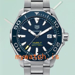 Tag Heuer Aquaracer 43mm WAY201B.BA0927 Men Blue Dial: Genuine vs. Replica Analysis
