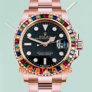 Rolex Yacht-Master Mens 40mm 116695 Black Dial: Genuine vs. Replica