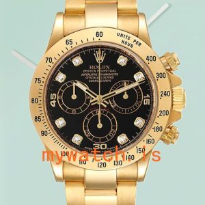 Rolex Daytona 40mm 116528 Mens Black Dial: Genuine vs. Replica Analysis