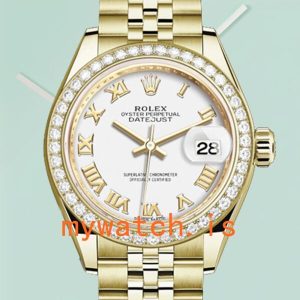 Rolex Datejust m279138rbr-0032 Ladies 28mm Automatic Gold-tone: Authentic vs. Replica