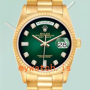 Rolex Day-Date 36mm Mens m128238-0069 Gold-tone: Luxury Meets Affordability