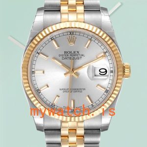 Rolex Datejust 36mm Mens 116233SSJ Silver-tone: Genuine vs. Replica Analysis