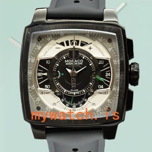 Tag Heuer Monaco 43mm Men MonacoBKAR-006 Black Dial Quartz: Genuine vs. Replica
