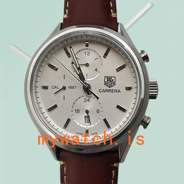 Tag Heuer Carrera Mens 43mm CAR2111.FC6291 Stainless Steel White Dial: A Comprehensive Analysis