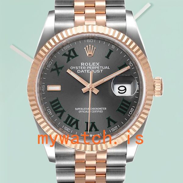 Rolex Datejust M126231-0029 36mm Mens Grey Dial Automatic: Genuine vs. Replica
